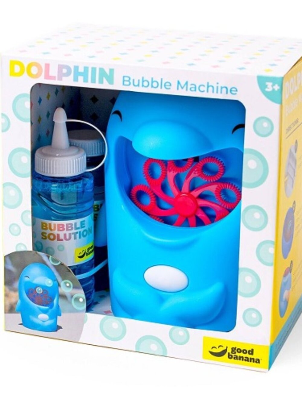 Dolphin Bubble Maker Cordless Bubble Blower Toy | Kids Outdoor Summer Toy NWT